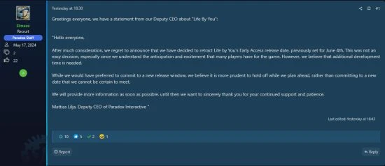 P社《你的人生》又又又跳票：這次連發售日都沒了