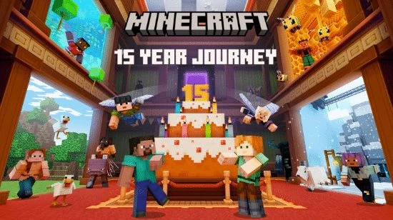 《我的世界》上線15周年"博物館紀念地圖":僅供基岩版