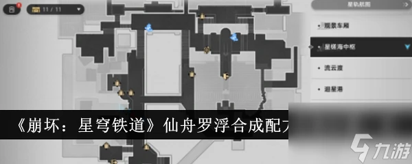 崩壞 星穹鐵道仙舟羅浮合成配方收集在哪裡介紹