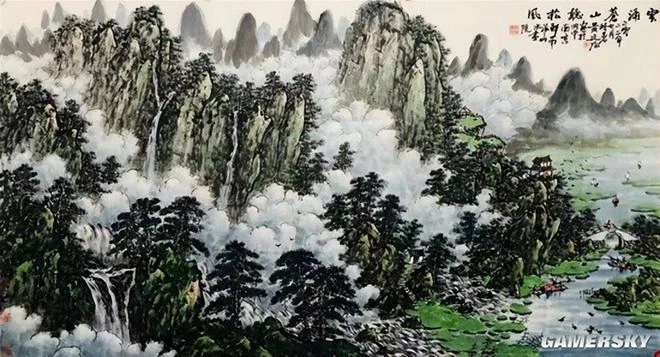 畫風稀奇又精細的新國畫江湖，是不是國產武俠的新方向？