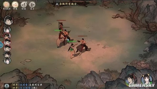 畫風稀奇又精細的新國畫江湖，是不是國產武俠的新方向？