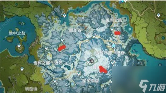 原神山中之物三個碎片 原神山中之物三個碎片在哪裡