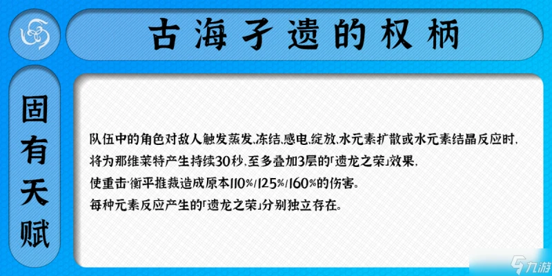 原神 V4.6攻略   諭告的潮音——那維萊特攻略