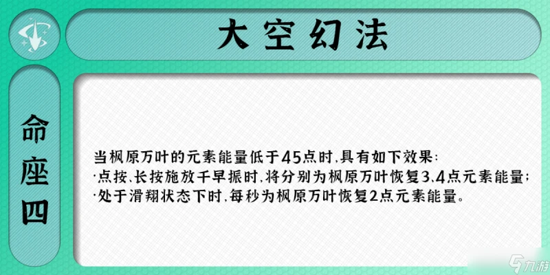 原神 V4.6攻略   楓原萬葉角色培養攻略
