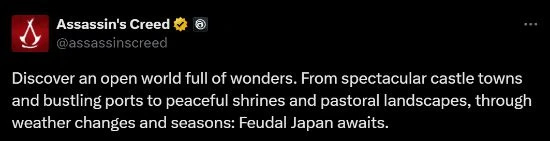 《刺客信條影》新截圖：充滿奇觀的開放世界待您探索