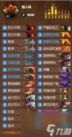 《爐石傳說》狼人戰卡組搭配方案及思路解析