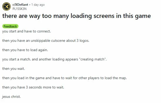 太慢了！育碧《不羈聯盟》因加載時間過長引眾怒