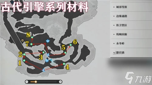 崩壞星穹鐵道古代引擎在哪 收集路線介紹