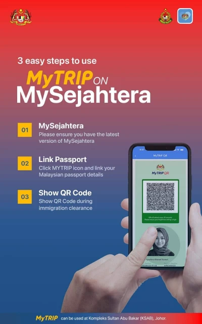 【獨家】新山2陸路關卡QR碼通關　分別用MySJ及MyRentas手機app