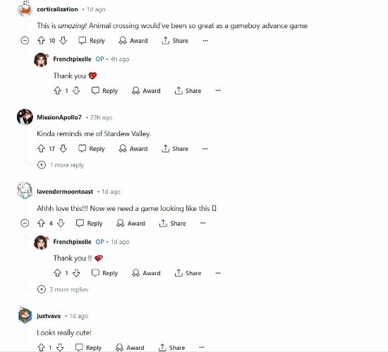 像素版《動物森友會》是什麼樣的？這位網友給出答案