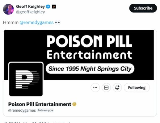 Remedy為《心靈殺手2》dlc預熱 有望亮相夏日遊戲節