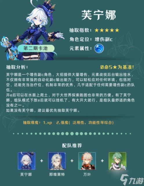 原神 4.7版本 角色 武器 卡池抽取建議解析