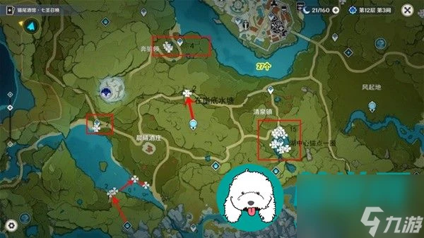 原神嘟嘟蓮在哪獲取-原神嘟嘟蓮採集路線推薦