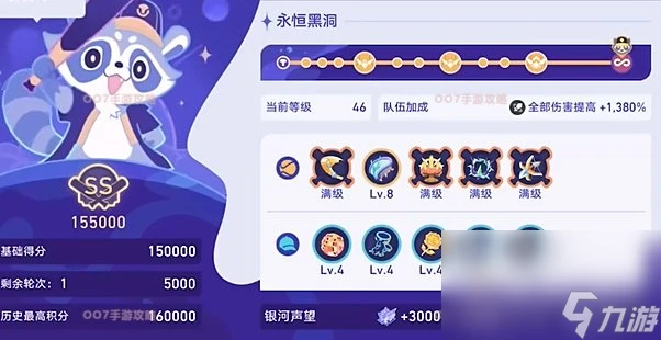 《崩壞星穹鐵道》銀河球棒俠傳說永恆黑洞通關攻略