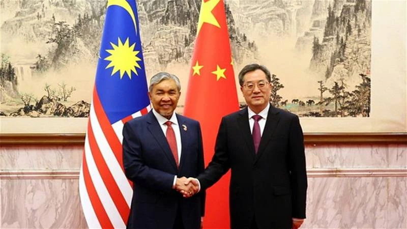 阿末扎希今會晤丁薛祥