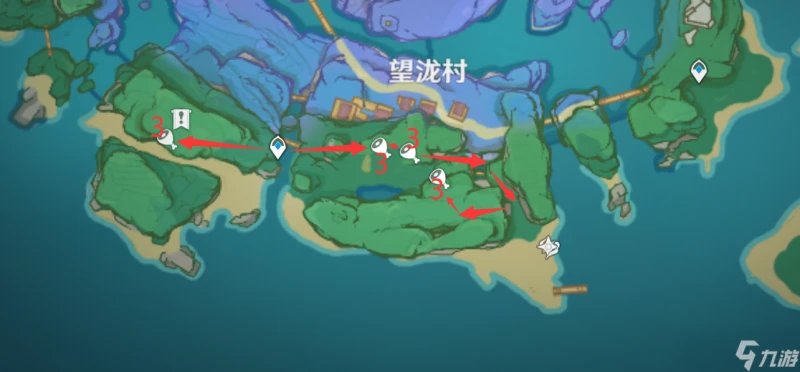原神 V4.6攻略   堇瓜採集 購買 八醞島 海祇島 志村屋