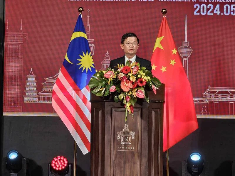 【馬中建交50周年】曹觀友：首3月抵檳中國遊客達逾2萬人　與去年12月比較增400%