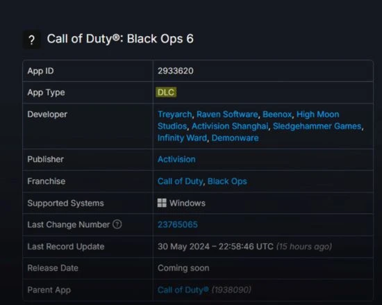 《黑色行動6》也算是"DLC"：被收錄到COD HQ當中