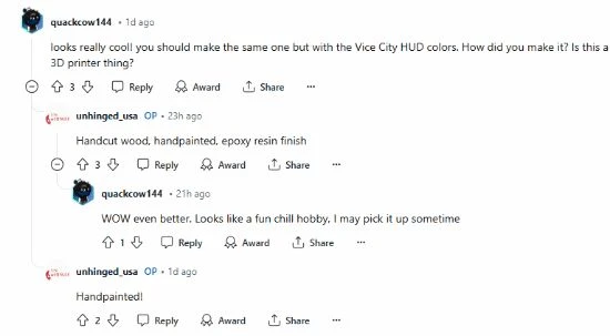 聖安地列斯要素拉滿！玩家手工自製《GTA》主題桌子