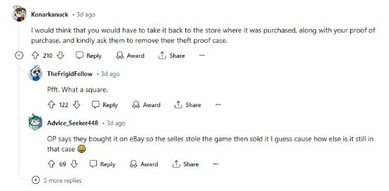 玩家收到帶防盜箱的《TLOU2》實體 網友:用球桿打開