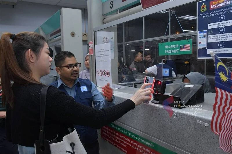 移民局總監：馬新QR碼通關係統進展順利