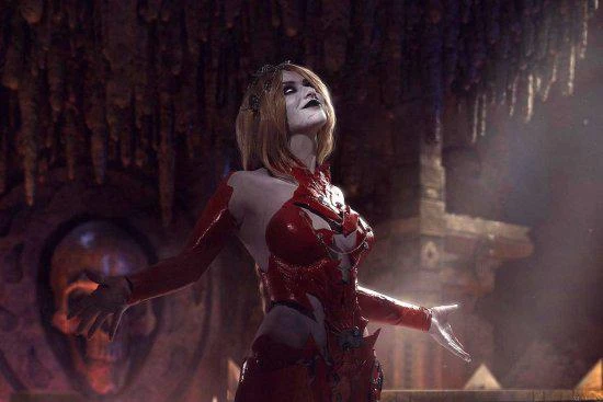 真的不是截圖？美女COS《博德3》腥紅奧林超還原