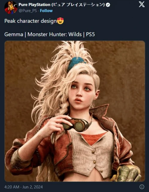 《怪獵荒野》被打上戀愛模擬標籤：女角色深受歡迎