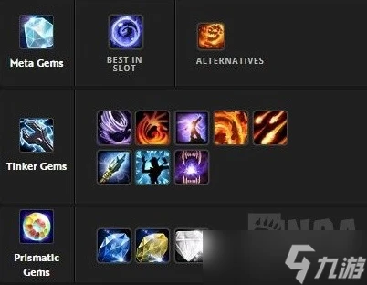 魔獸世界熊貓人Remix戰士寶石推薦