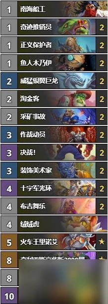 爐石傳說鋪場騎卡組構築推薦