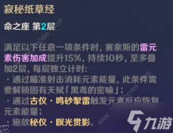 原神賽索斯培養攻略 賽索斯武器聖遺物配隊推薦