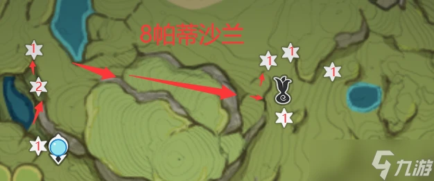 原神 V4.7攻略   帕蒂沙蘭全圖採集