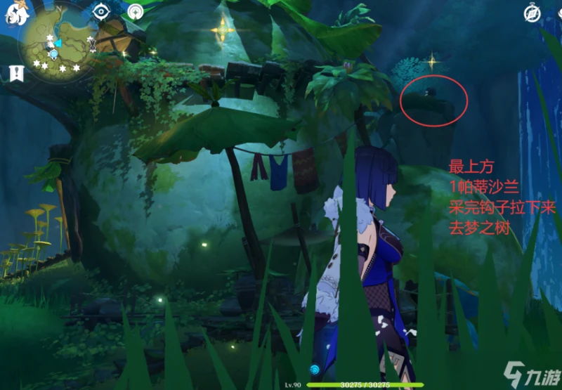 原神 V4.7攻略   帕蒂沙蘭全圖採集