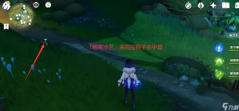 原神 V4.7攻略   帕蒂沙蘭全圖採集