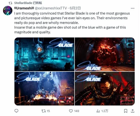 《劍星》官方不斷轉發玩家體驗分享：遊戲實在太棒了!
