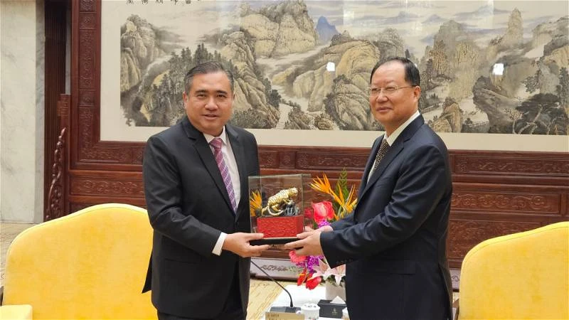 陸兆福訪華成果豐碩　馬中合作更上一層樓