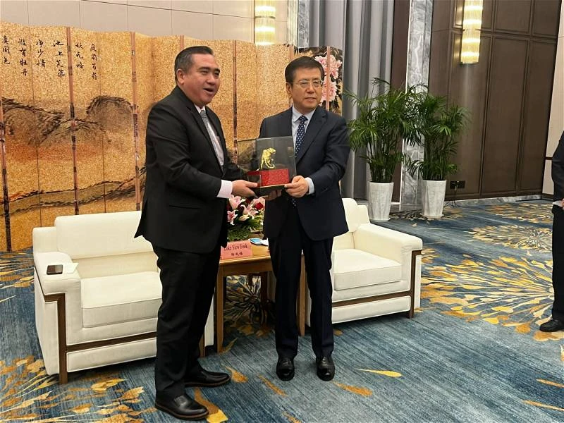 陸兆福訪華成果豐碩　馬中合作更上一層樓