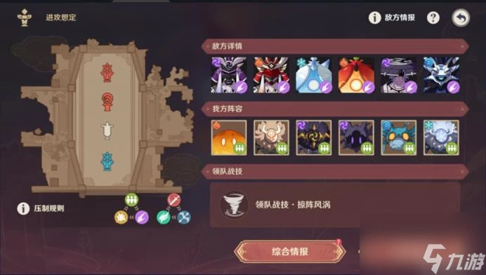 原神安固諸方之述演進攻想定第二關攻略 進攻想定第二關怎麼過