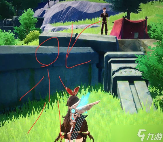 原神觀察日晷上的影子怎麼做