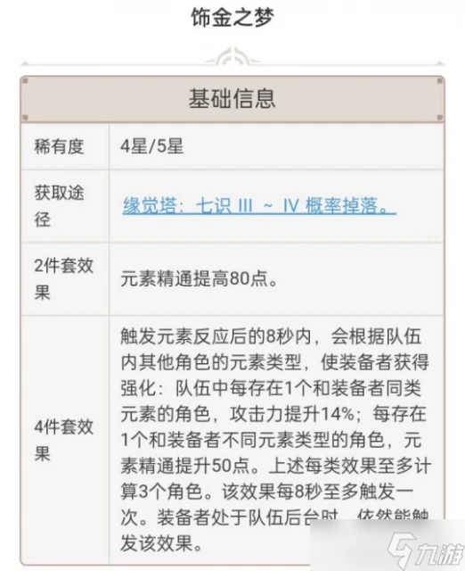 原神 V4.7攻略   久岐忍角色培養攻略