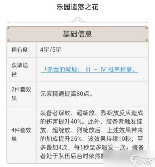 原神 V4.7攻略   久岐忍角色培養攻略