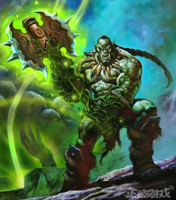 這獸人來頭這麼大？暴雪為他改寫魔獸劇情，將武器做成新橙斧