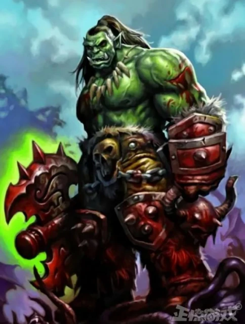 這獸人來頭這麼大？暴雪為他改寫魔獸劇情，將武器做成新橙斧