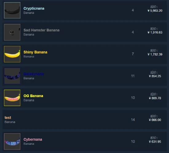 免費遊戲《Banana》在線人數近60萬:掛機就能賺錢？