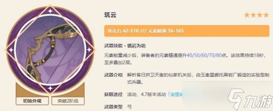 原神 15把絕版限定四星武器 有些不輸五星 你擁有幾把