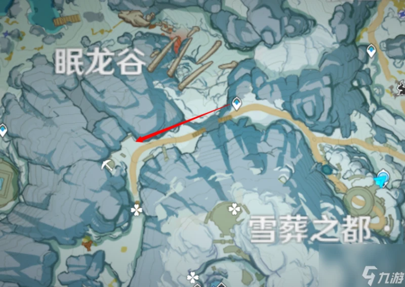 《原神手游》龍脊雪山石碑在哪裡詳細介紹