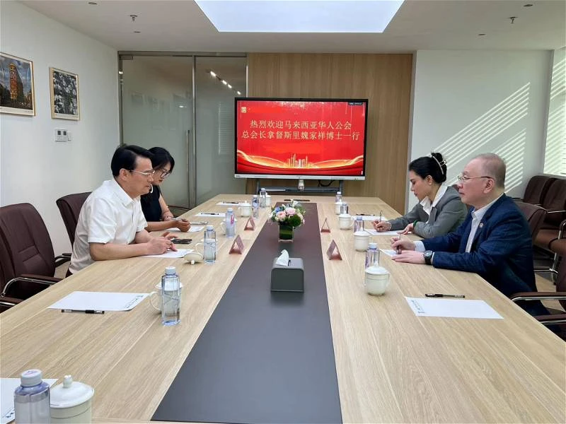 歡迎杭州企業來馬投資　魏家祥：馬華願為穿針引線