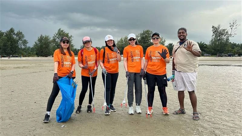 巴黎奧運舉行在即　陳康樂抽空當志工海灘清垃圾