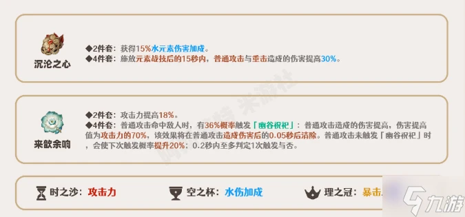 原神神里綾人聖遺物怎麼搭配 神里綾人聖遺物搭配推薦