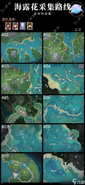 原神 V4.7角色攻略   希格雯的養成材料收集