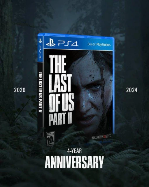 《最後生還者2》發售四周年 頑皮狗發文慶祝